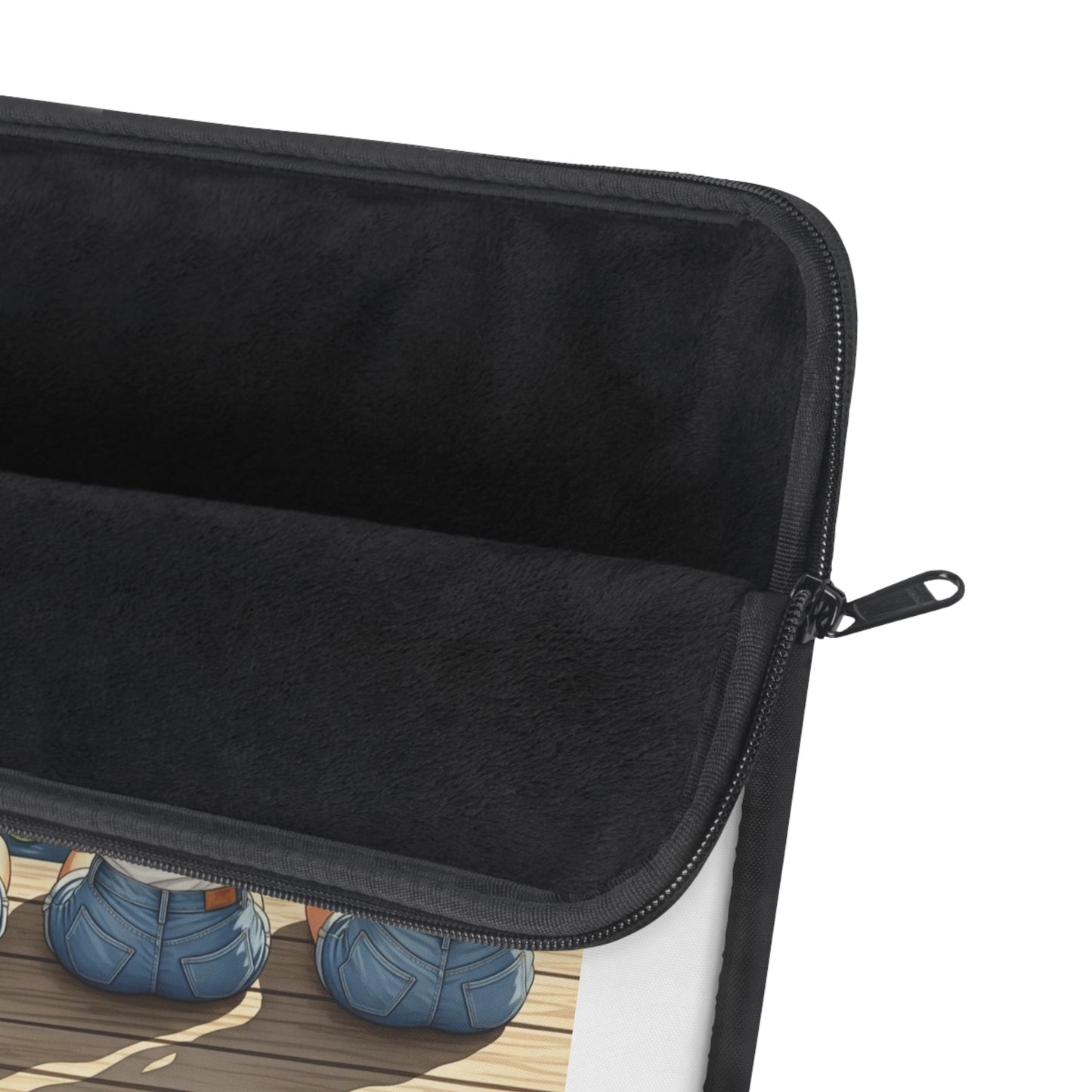 Bass-ically a Laptop Life Preserver: Fishing Friends Laptop Case for Outdoors Lovers