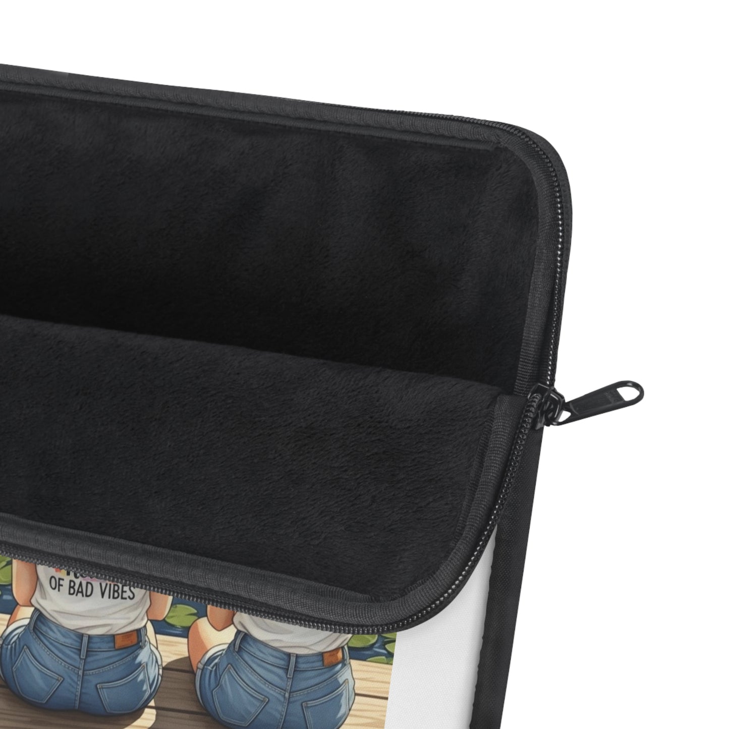 Bass-ically a Laptop Life Preserver: Fishing Friends Laptop Case for Outdoors Lovers