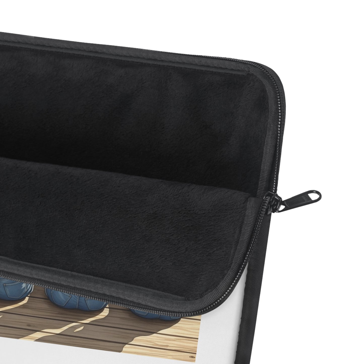 Bass-ically a Laptop Life Preserver: Fishing Friends Laptop Case for Outdoors Lovers