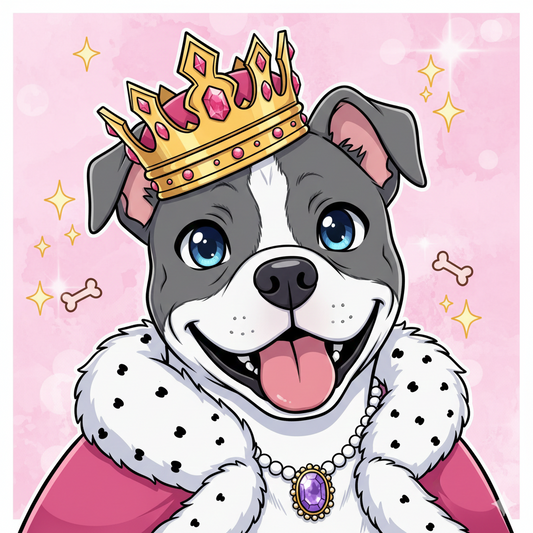 Simplified baby picture of Queen June of the Kingdom of Barkshire