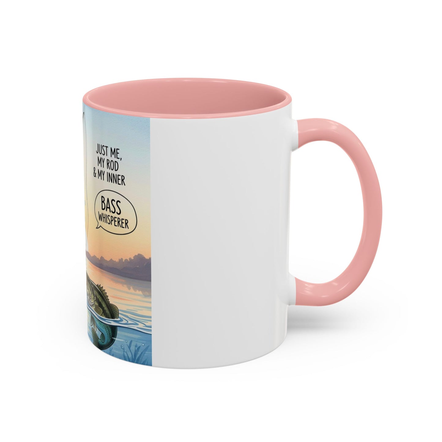 Fishing Lover's Accent Coffee Mug - Bass Whisperer