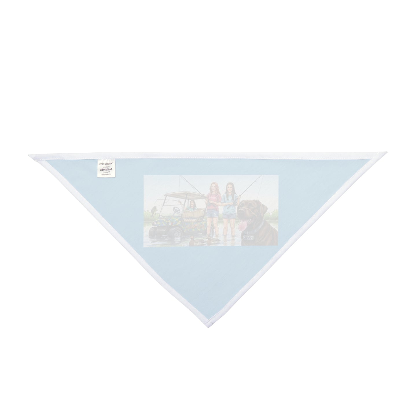 Powered by Naps & Future Bass Dreams - The Summer Angler Scarf Cute Pet Bandana