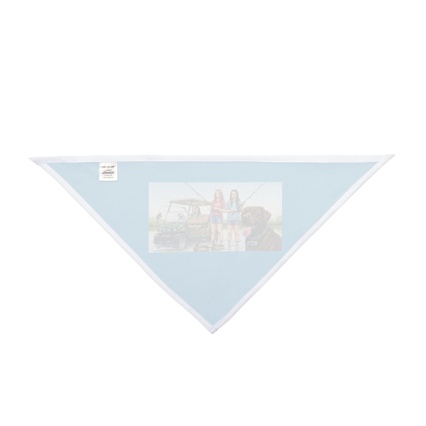 Powered by Naps & Future Bass Dreams - The Summer Angler Scarf Cute Pet Bandana