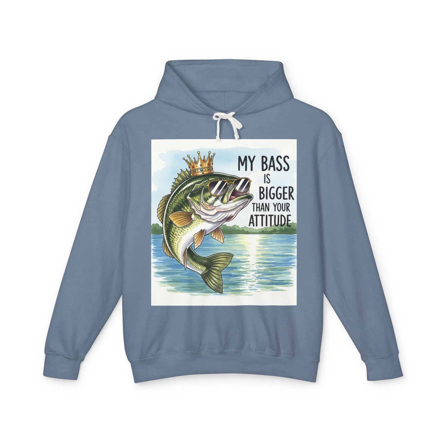 Level Up Your Angler Style: The Reel Girls "Bass vs. Attitude" Hoodie!