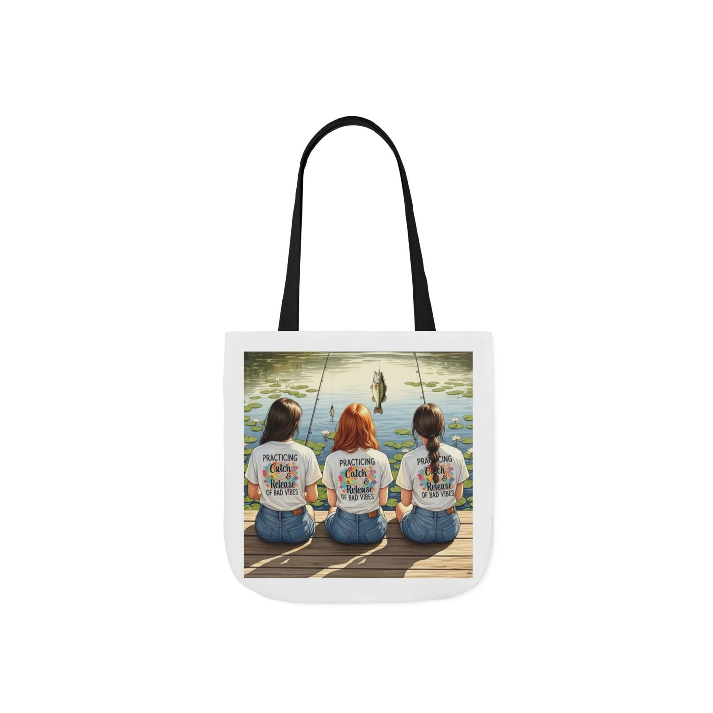 Lure of Friendship Canvas Tote Bag