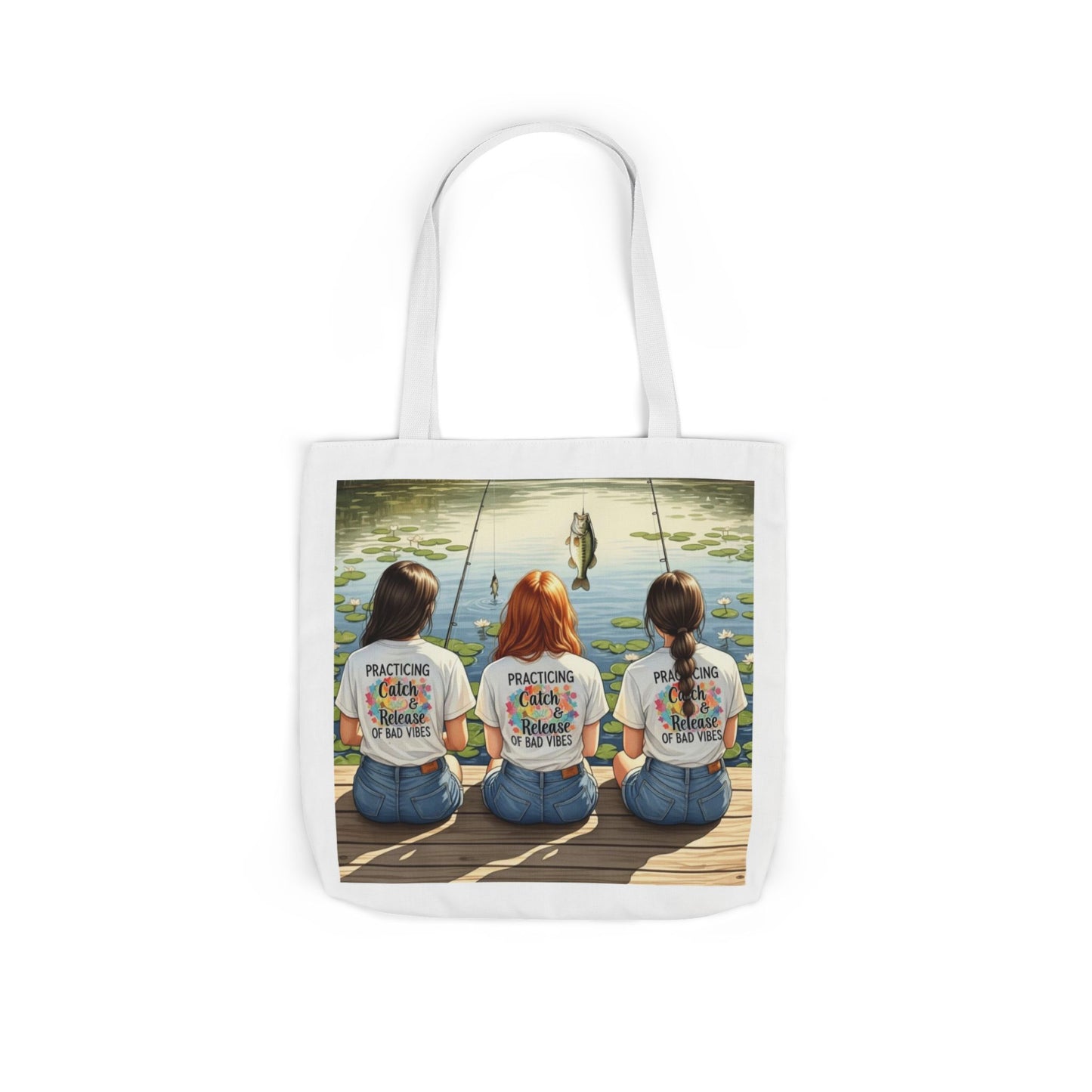 Lure of Friendship Canvas Tote Bag