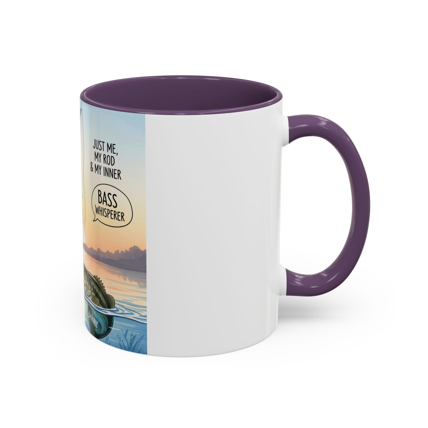 Fishing Lover's Accent Coffee Mug - Bass Whisperer