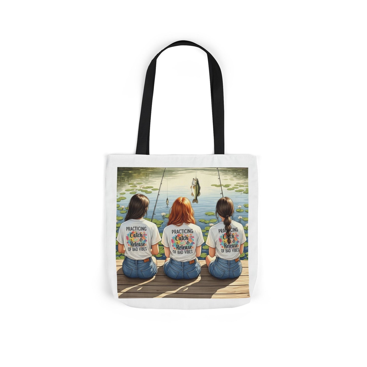 Lure of Friendship Canvas Tote Bag