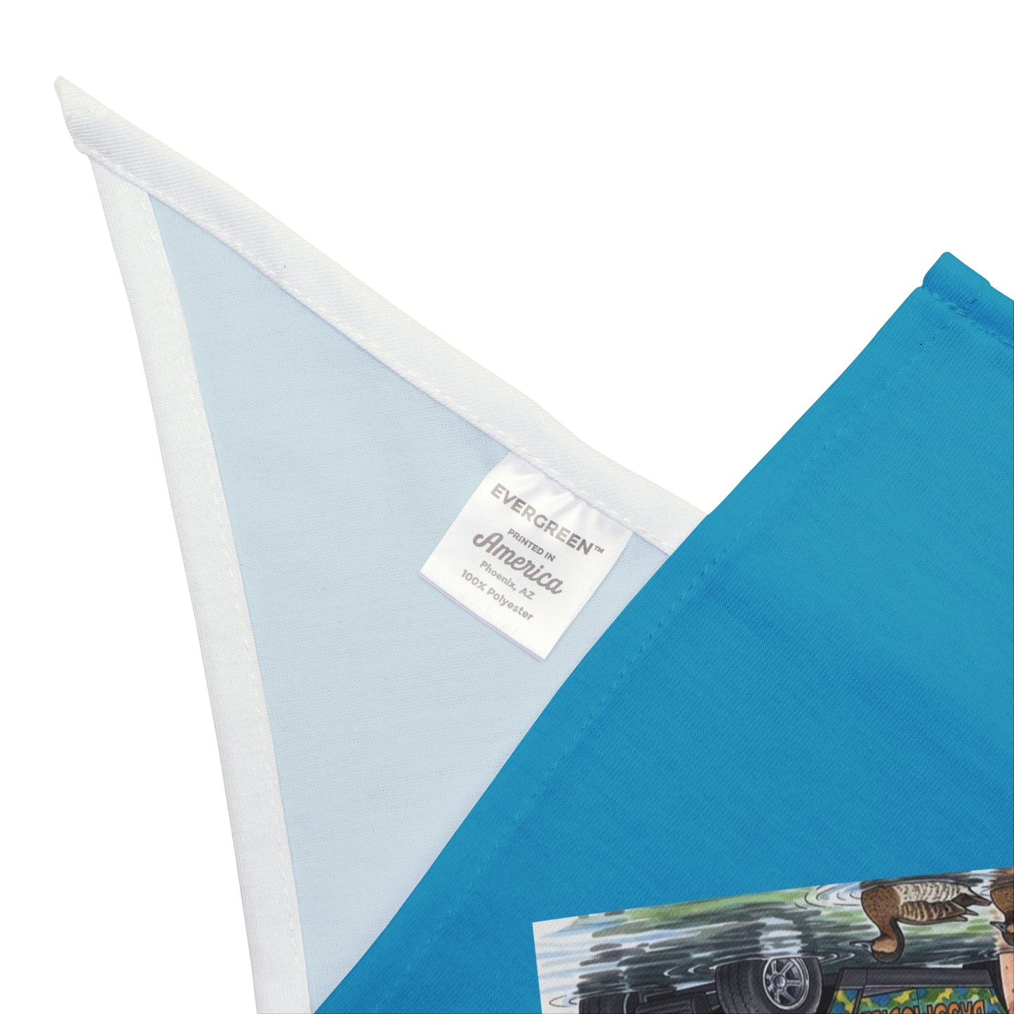 Powered by Naps & Future Bass Dreams - The Summer Angler Scarf Cute Pet Bandana