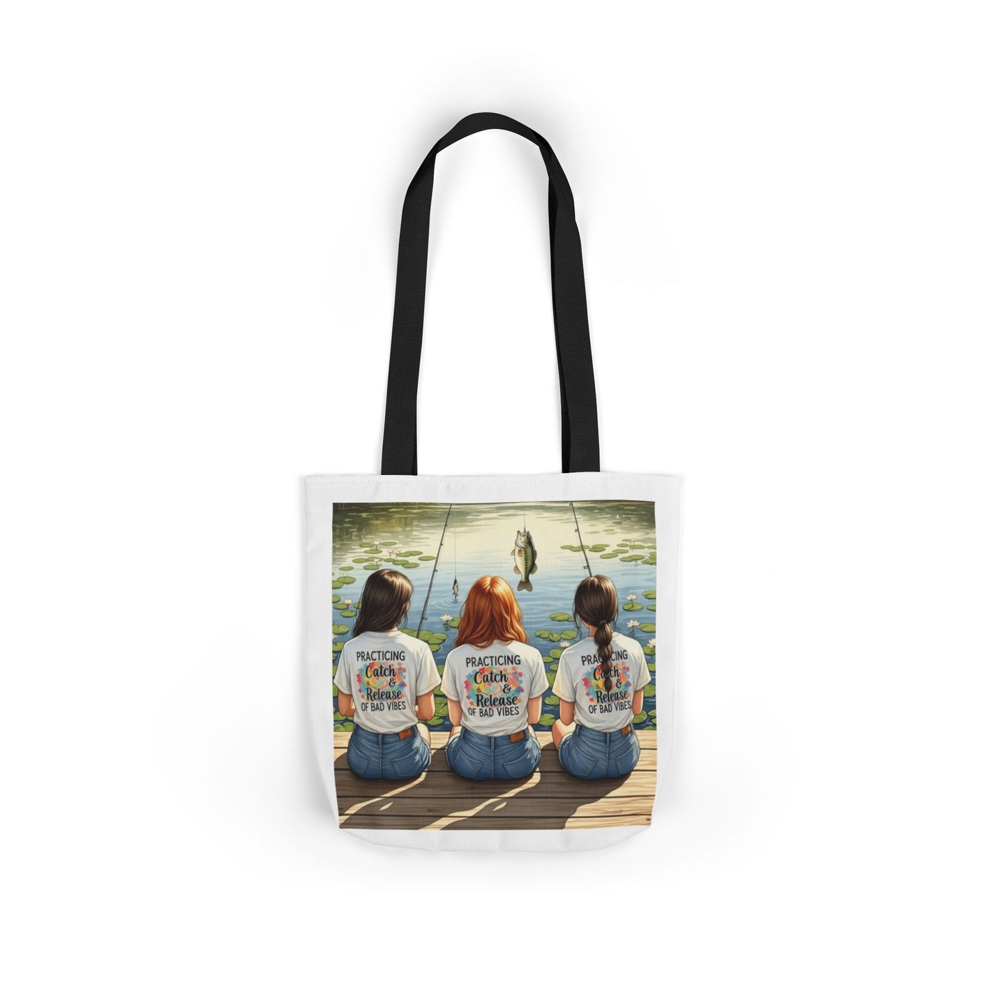 Lure of Friendship Canvas Tote Bag