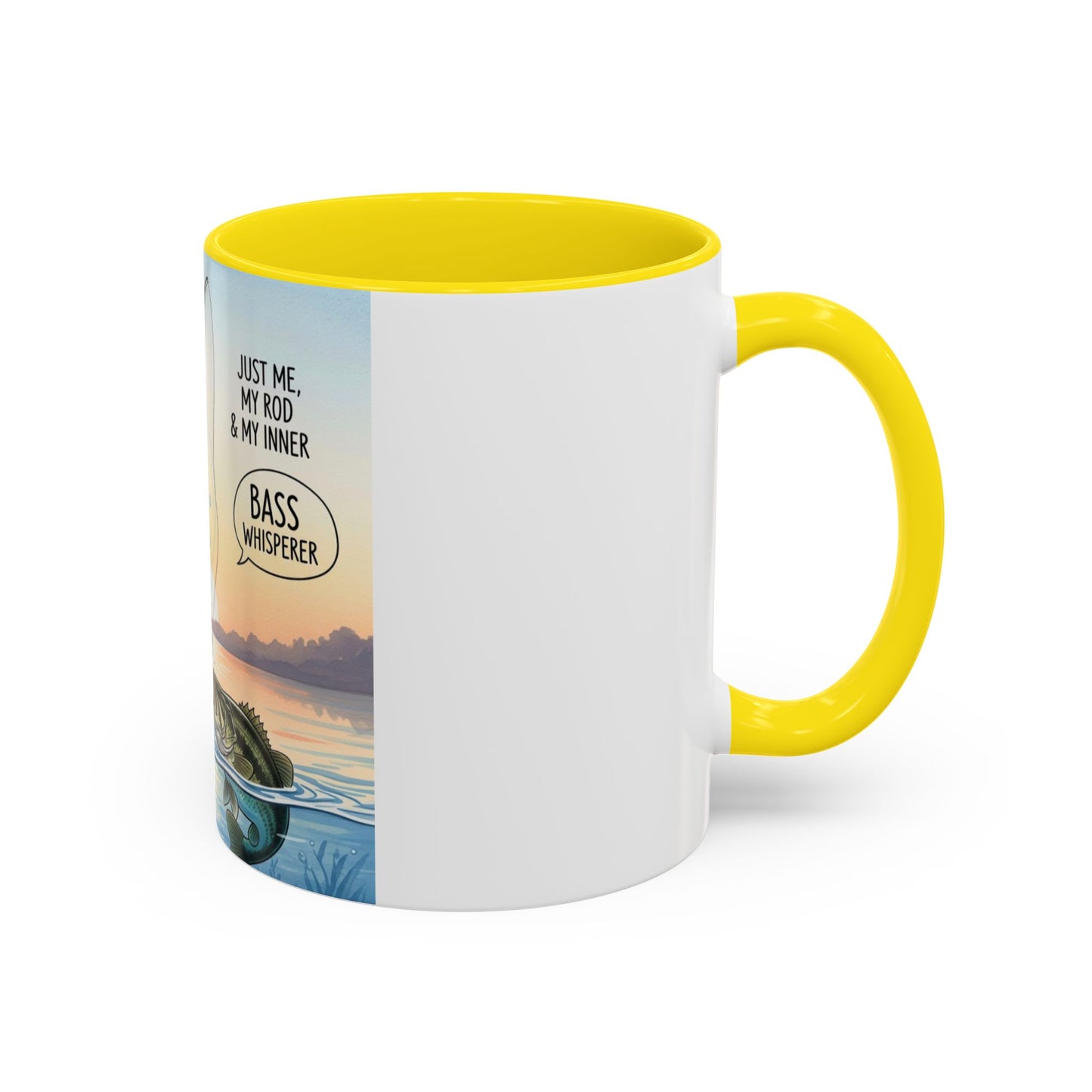 Fishing Lover's Accent Coffee Mug - Bass Whisperer
