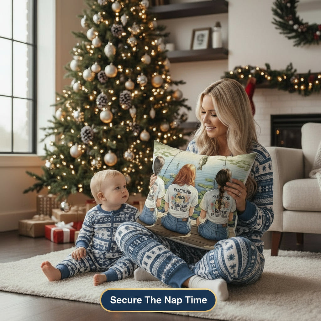 A Cloud for Your Couch Fishing Friends Pillow,Cozy Vibes