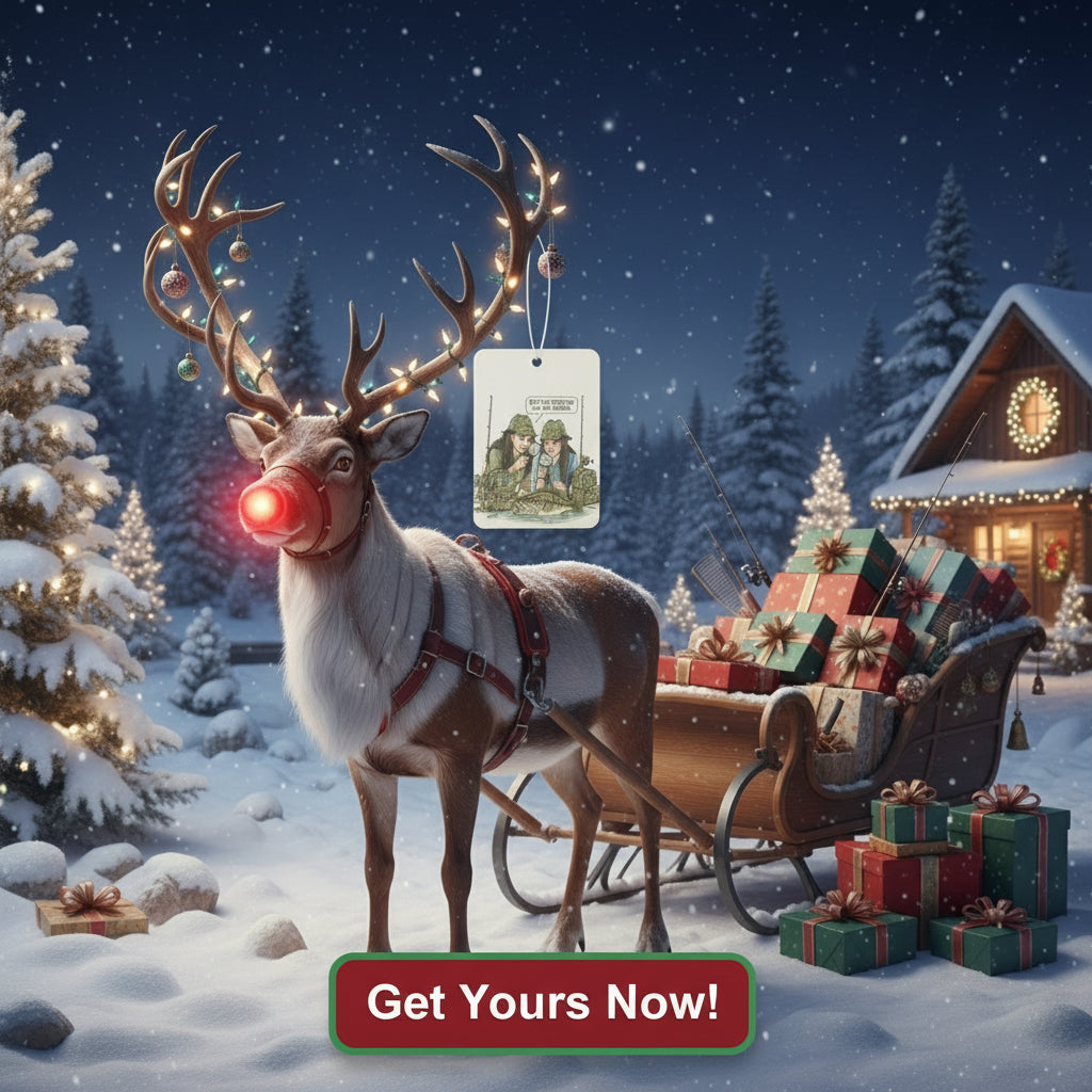 Bass Detective Gumshoe's Go-To Car Air Freshener