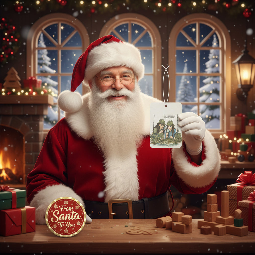 Bass Detective Gumshoe's Go-To Car Air Freshener