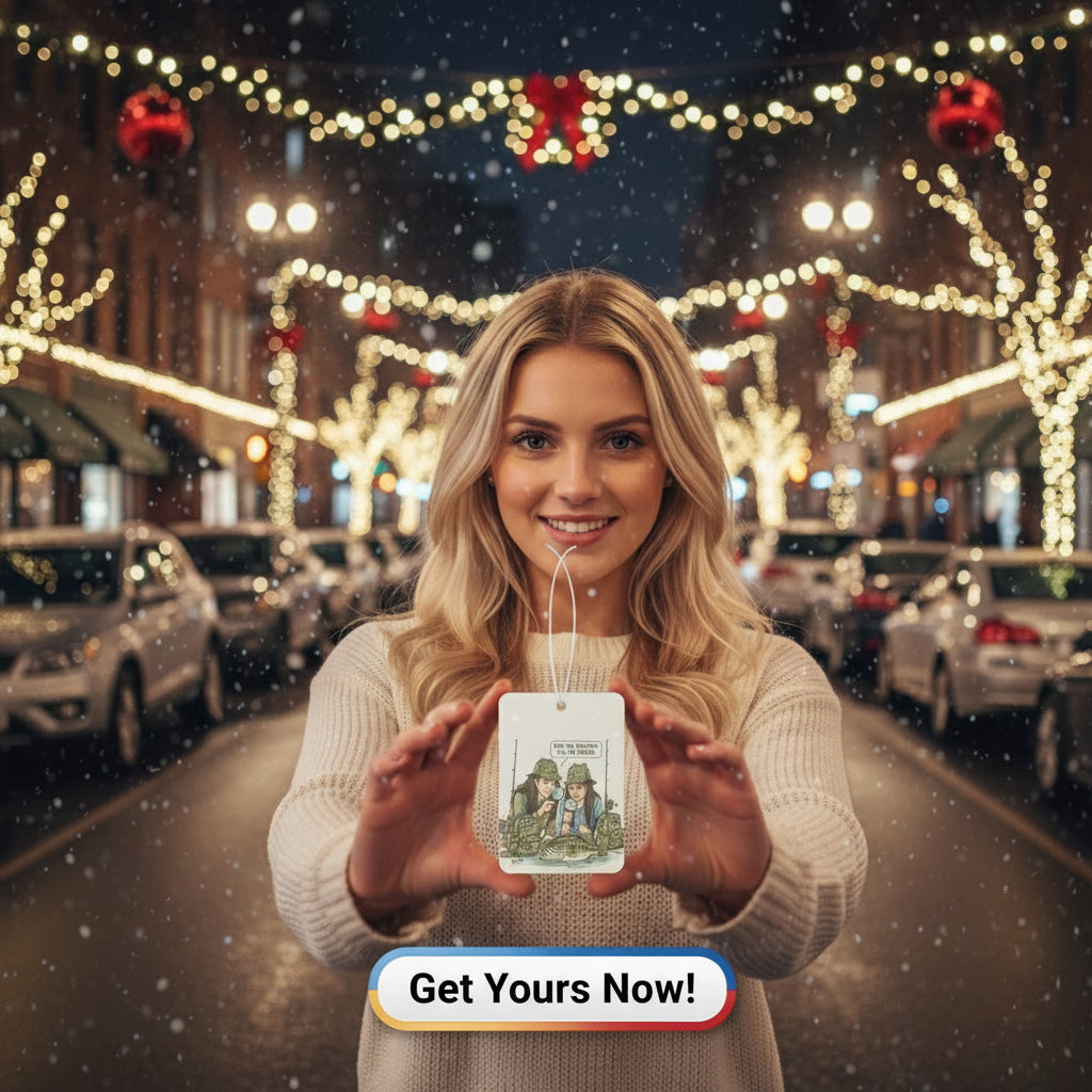 Bass Detective Gumshoe's Go-To Car Air Freshener