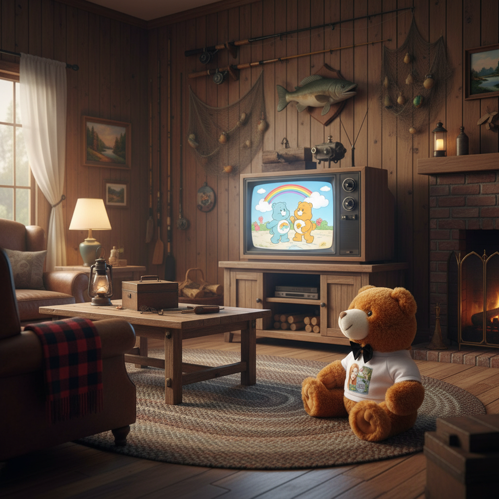 Cuddly Companion Teddy Bear with Custom T-Shirt