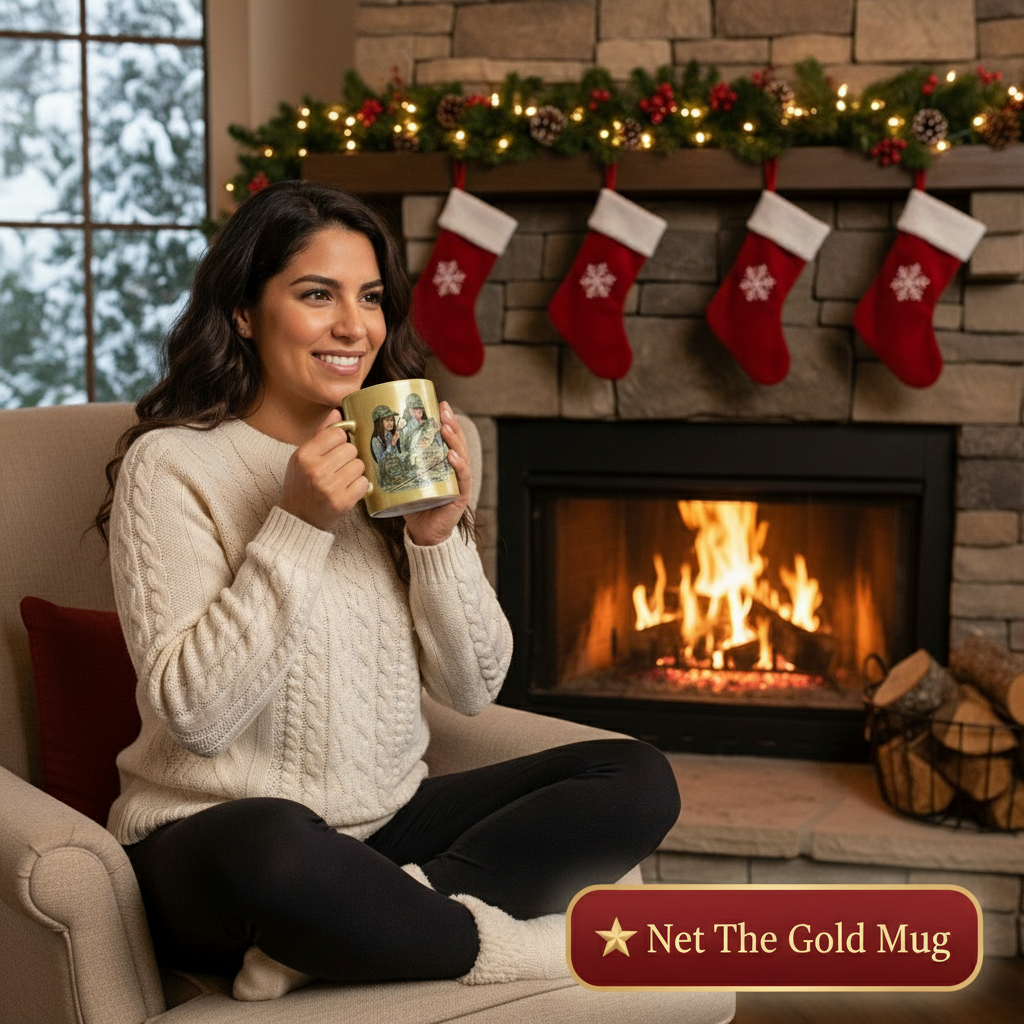 Do Not Disturb Fishing Adventure Metallic Mug