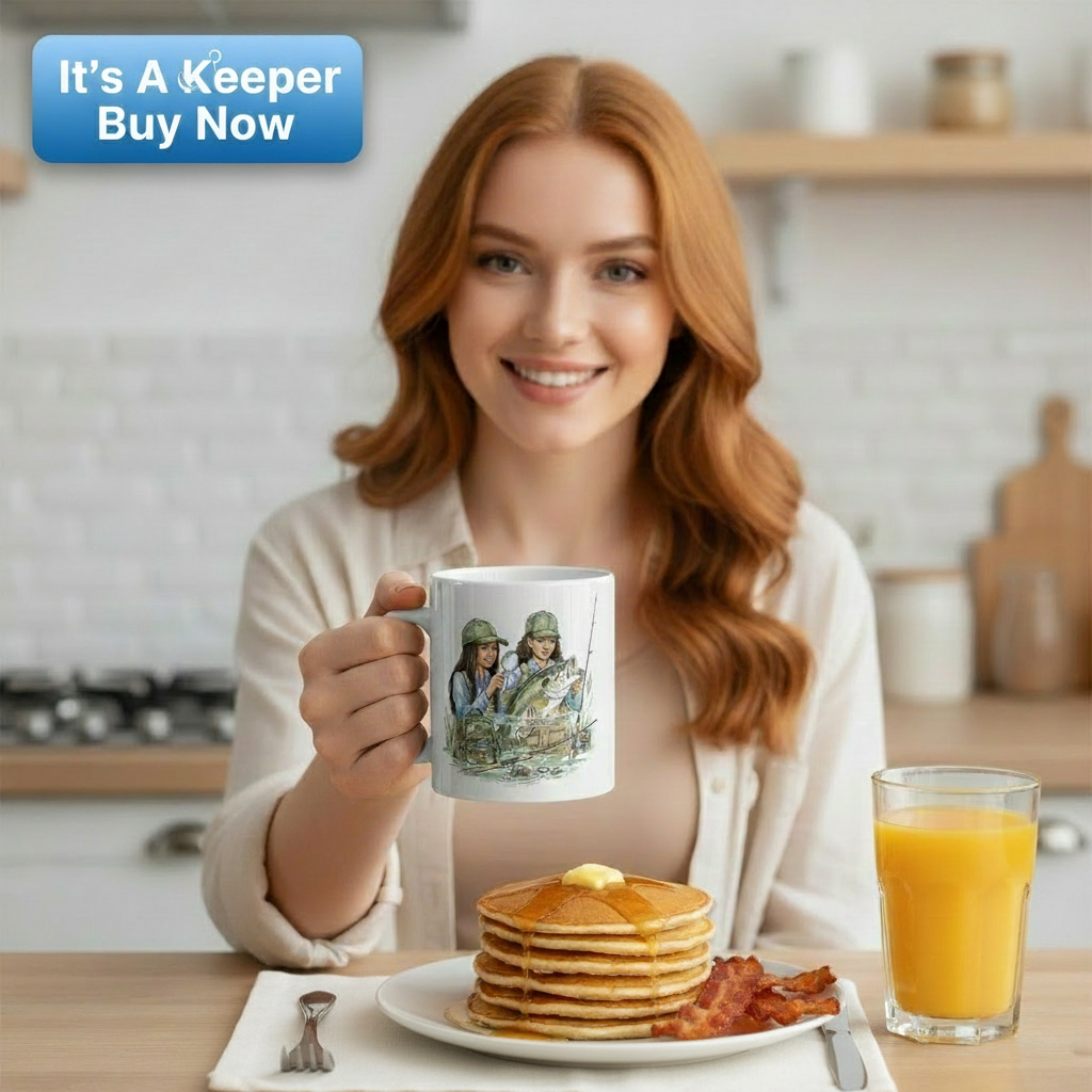 Do Not Disturb Fishing Adventure Metallic Mug