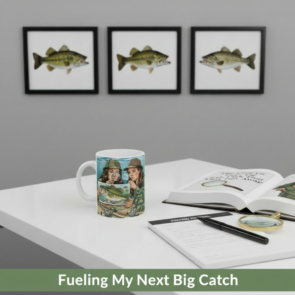 Fueling My Next Big Catch: 11 oz Fishing Friends Coffee Mug