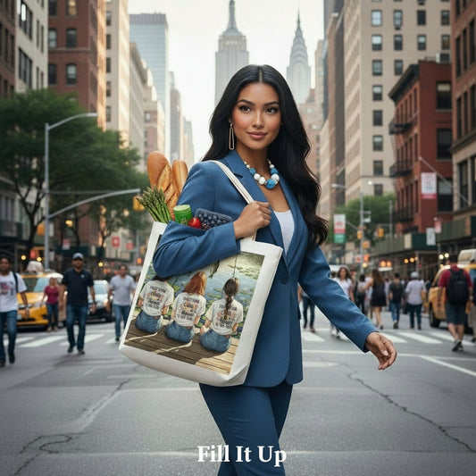 Lure of Friendship Canvas Tote Bag