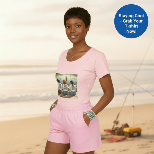 Fishing Friends Spaghetti Strap Tank Top