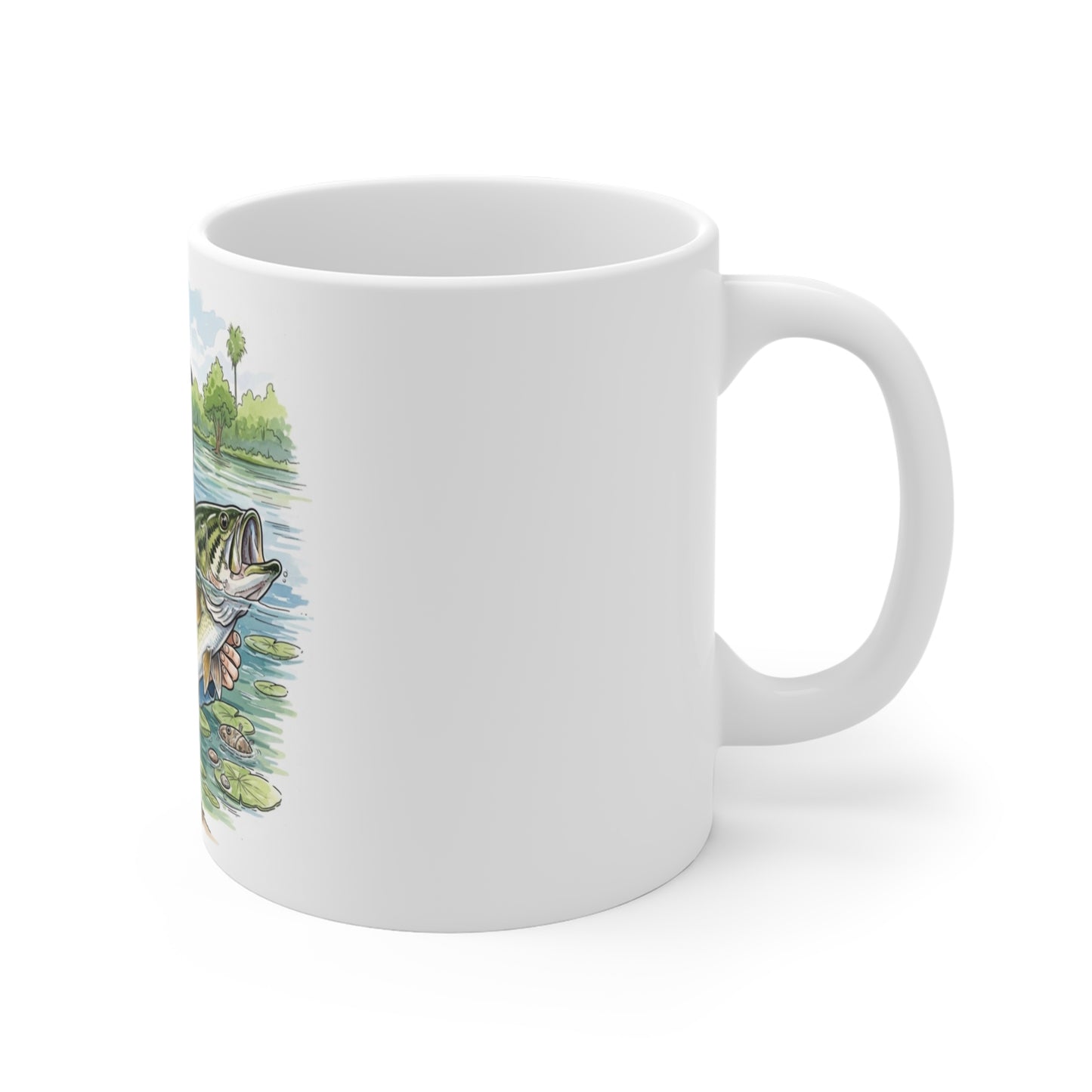 Bass-ically Caffeinated Nature Lover's Drinkware