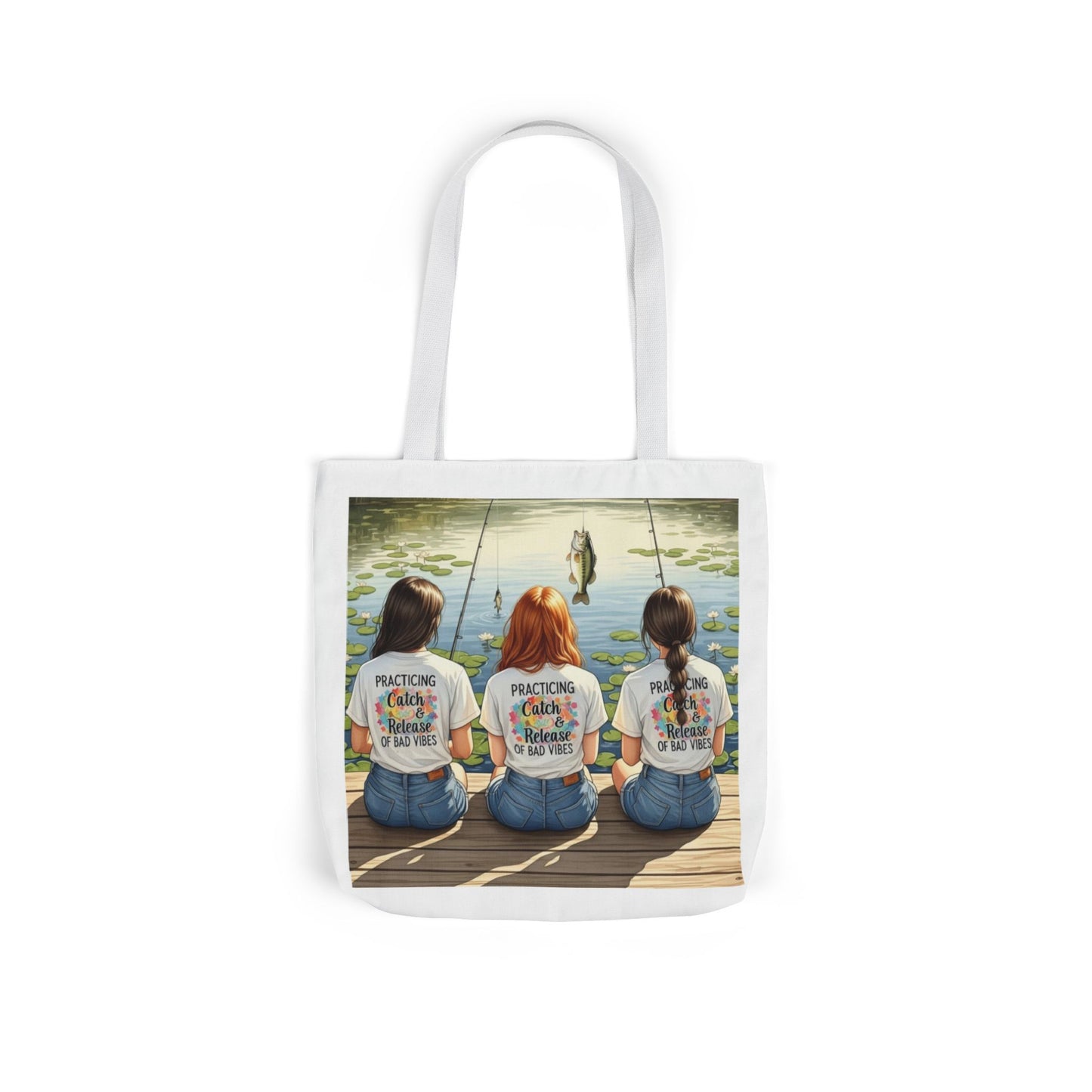 Lure of Friendship Canvas Tote Bag