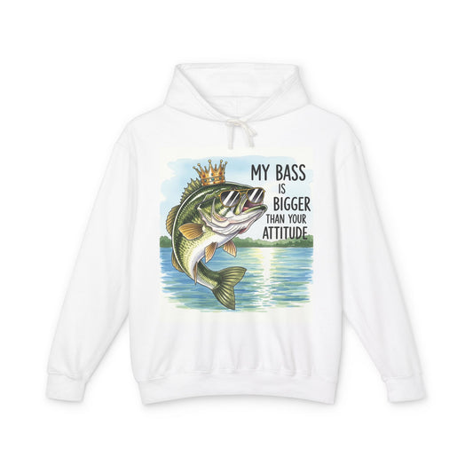 Level Up Your Angler Style: The Reel Girls "Bass vs. Attitude" Hoodie!