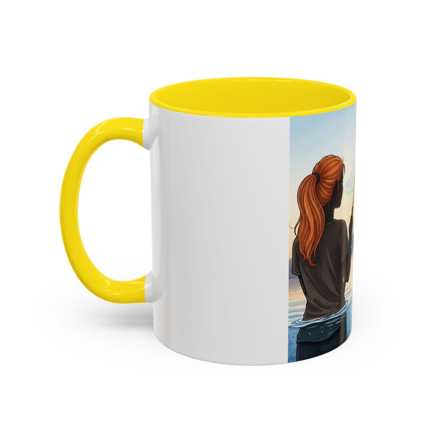 Fishing Lover's Accent Coffee Mug - Bass Whisperer