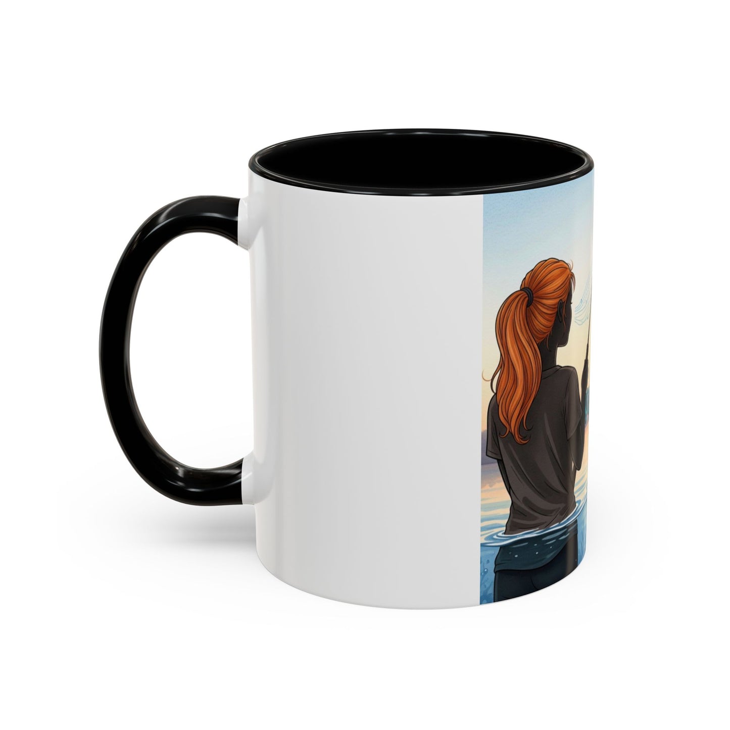 Fishing Lover's Accent Coffee Mug - Bass Whisperer