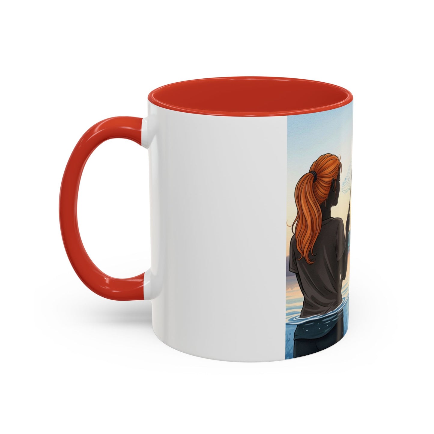 Fishing Lover's Accent Coffee Mug - Bass Whisperer