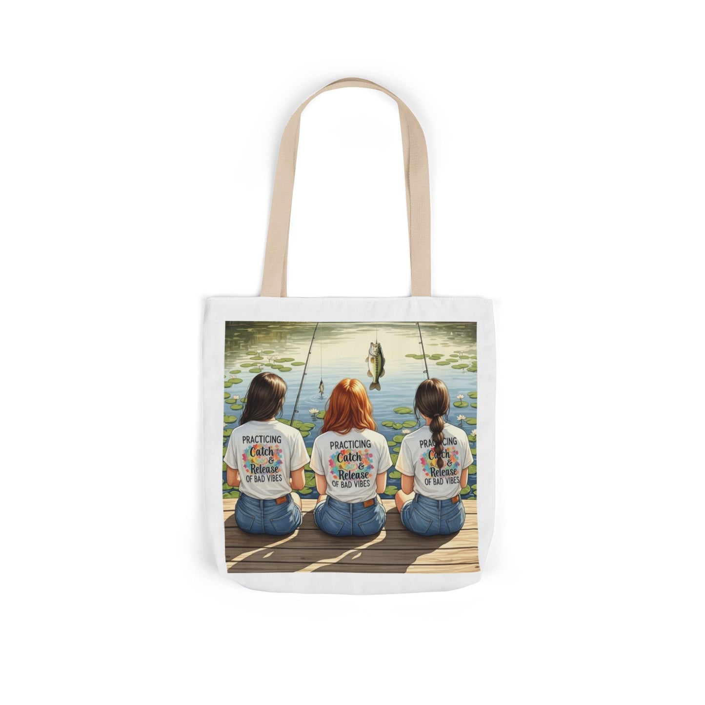 Lure of Friendship Canvas Tote Bag