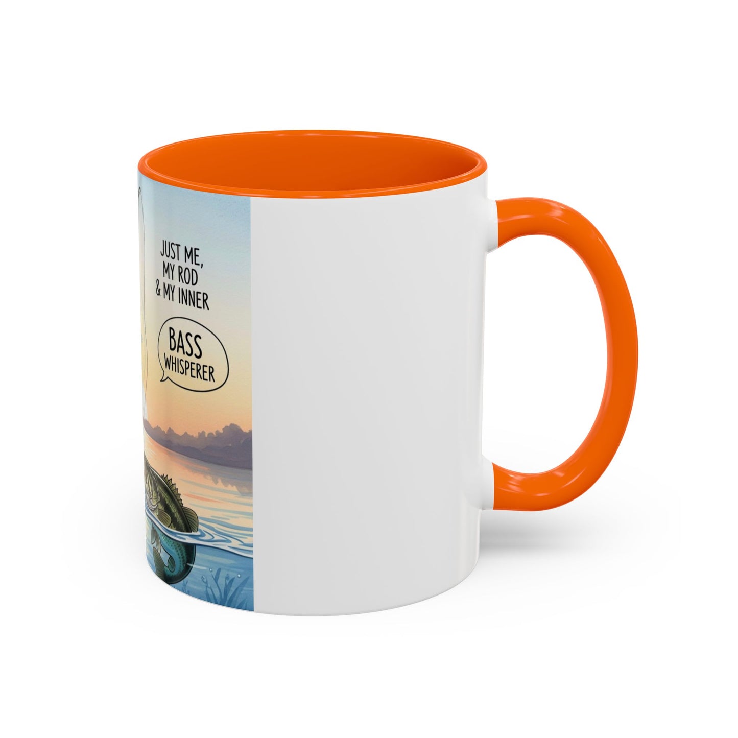 Fishing Lover's Accent Coffee Mug - Bass Whisperer