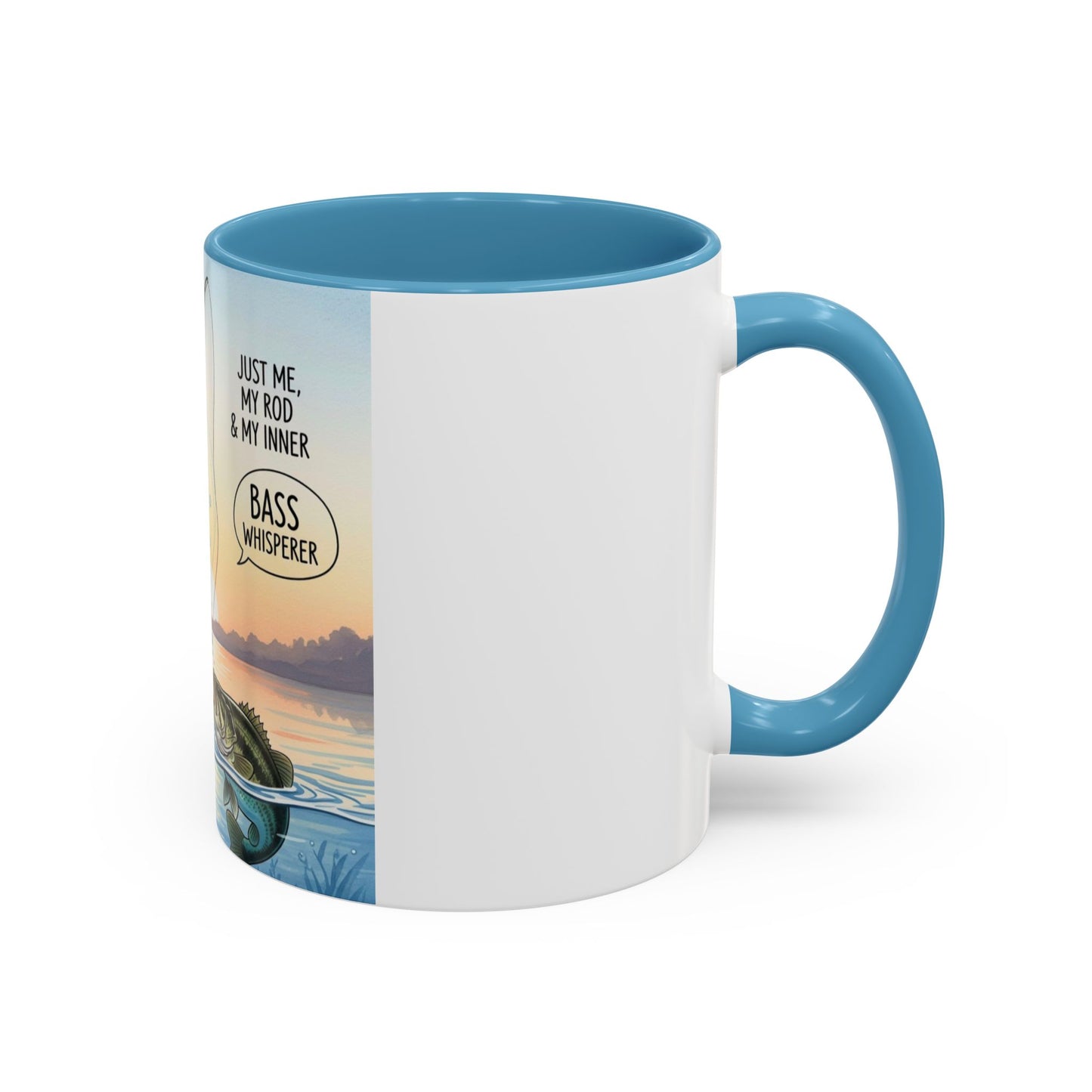Fishing Lover's Accent Coffee Mug - Bass Whisperer