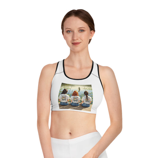 Chic Zen Seeker Sports Bra with Minimalist Design: For Workouts, Gym, Yoga, Running, Fitness
