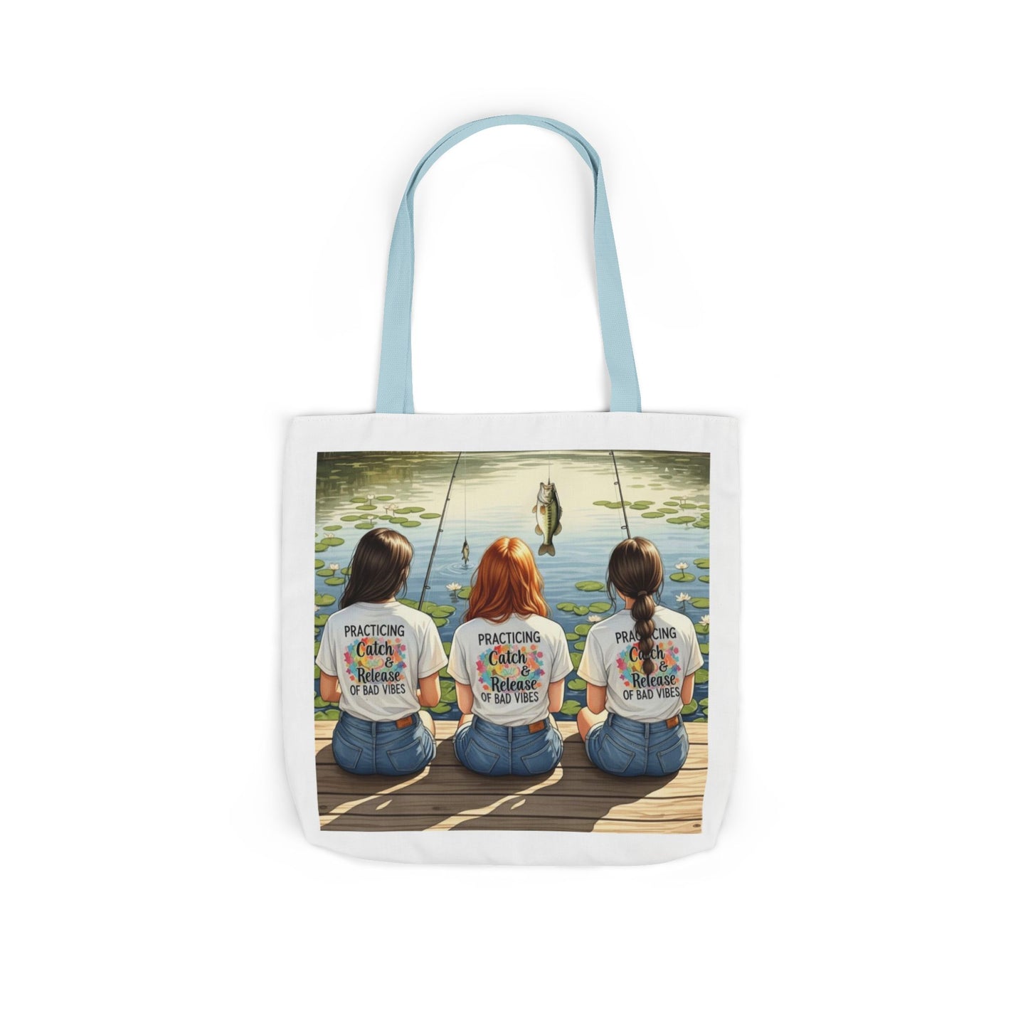 Lure of Friendship Canvas Tote Bag