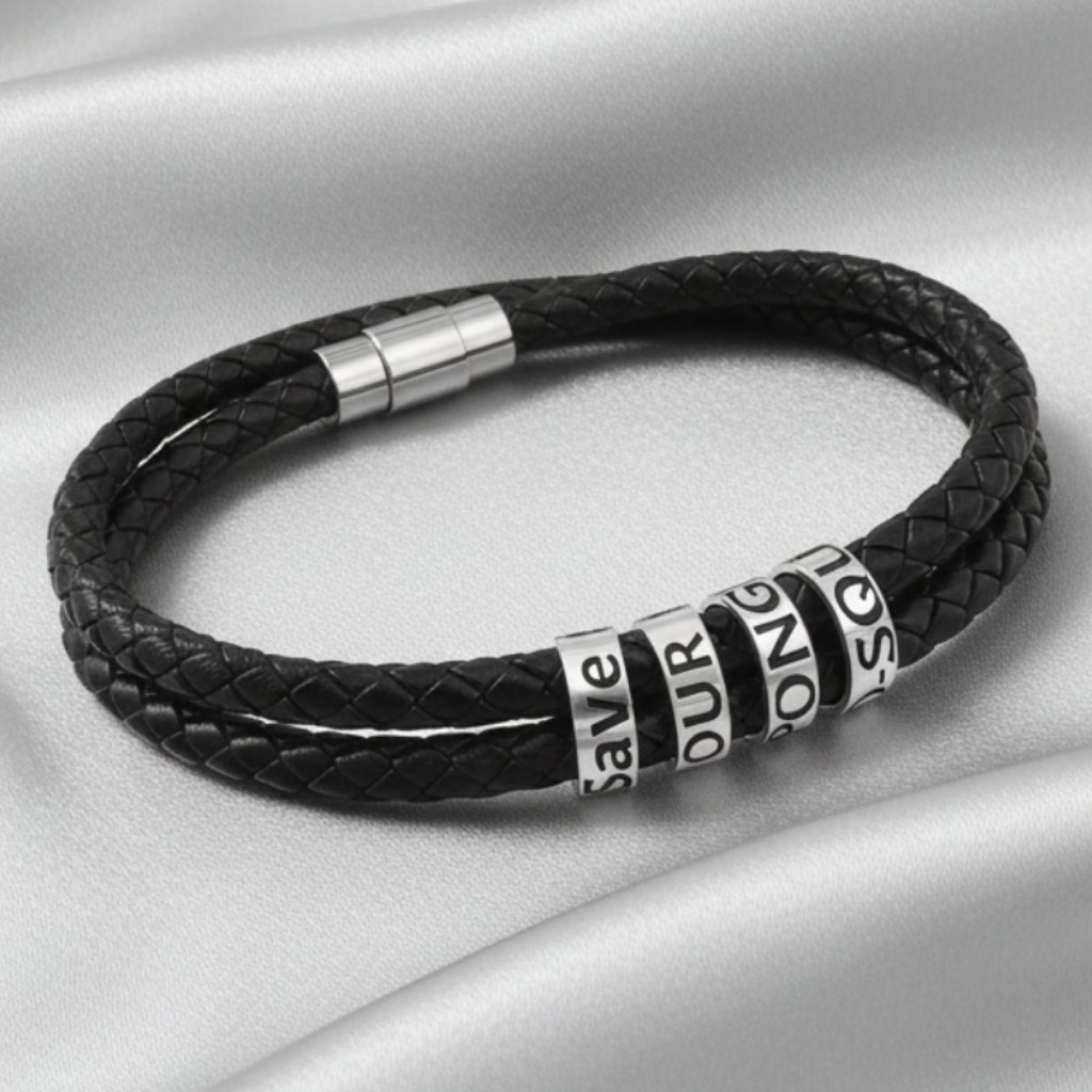 Leather Angler Bracelet | Support Florida Waterways