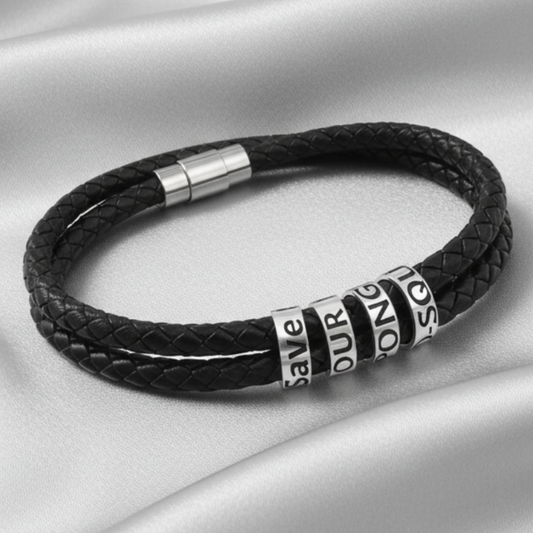 Leather Angler Bracelet | Support Florida Waterways