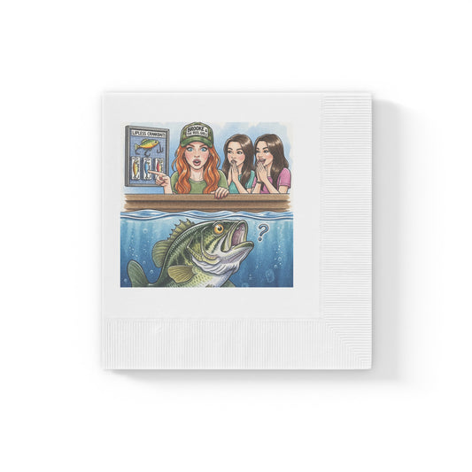 Your Disposable Diploma in Crankbaits Fishing Themed Party Napkins