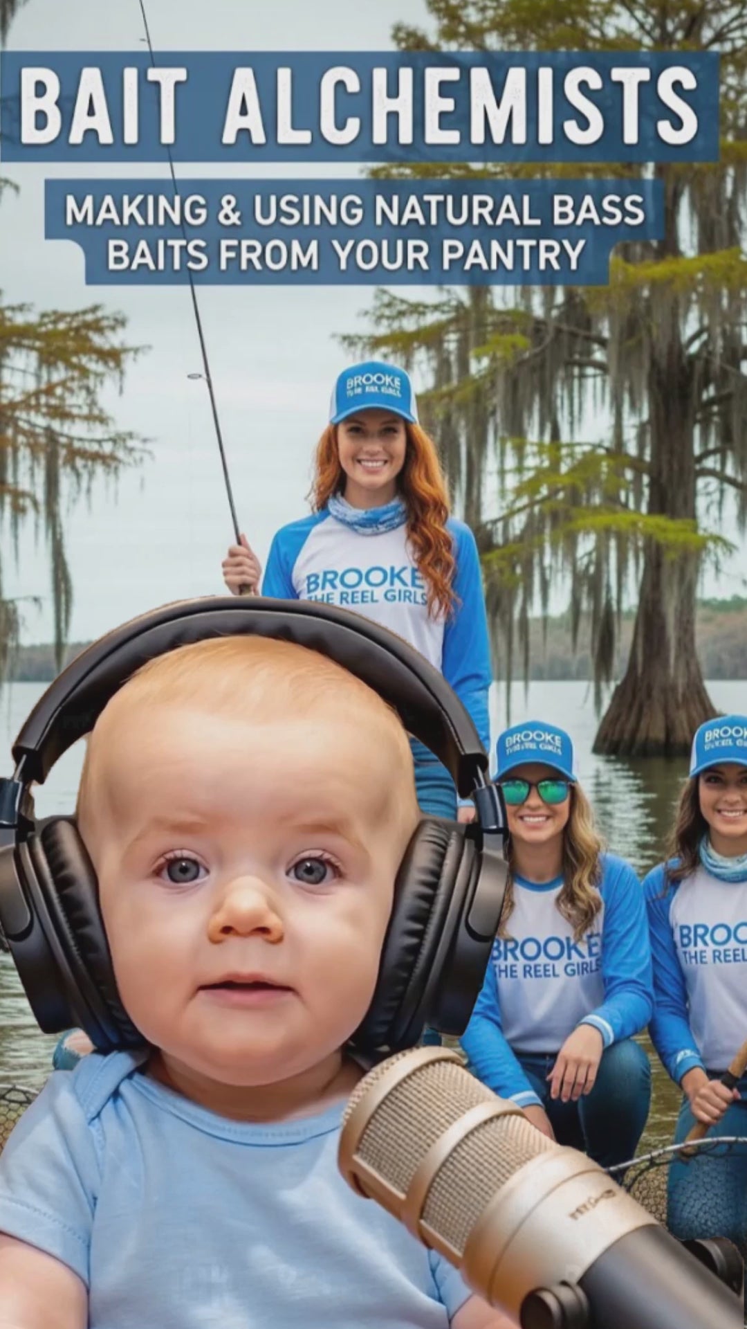 Video of baby boy talking about making bait from your kitchen for free.