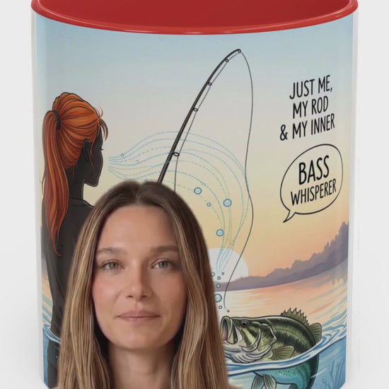 Video - Bass Whisperer Fishing Mug 