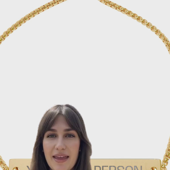 Video - You're My Person Bar Bracelet
