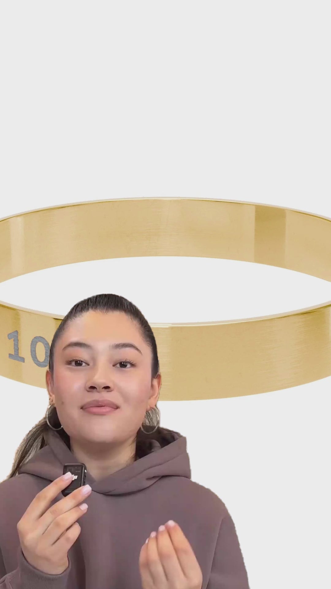 Video - Engraved Gold Cuff Bracelet - Proverbs 31:10 scripture jewelry.
