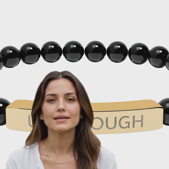 Video - U R ENOUGH natural stone bracelets